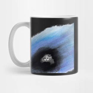 Girl in Blue Aura Mug